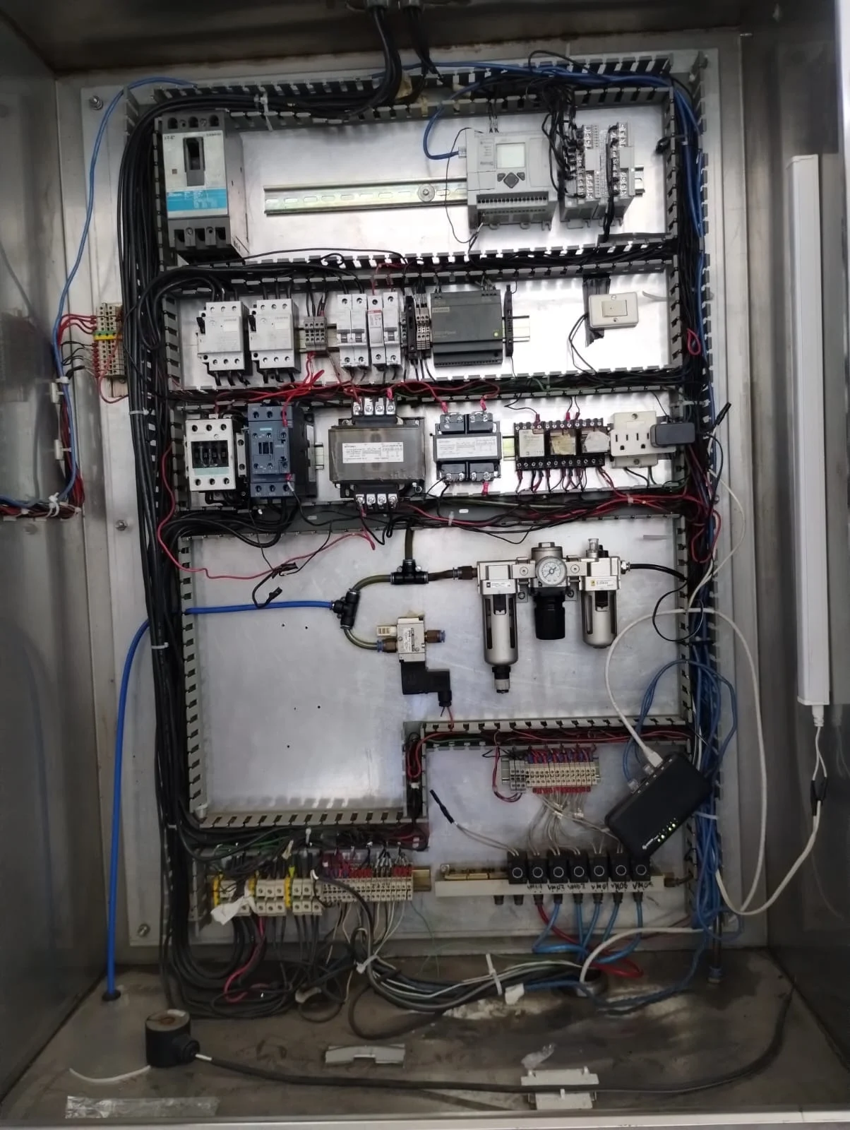 Tablero de automatización PLC